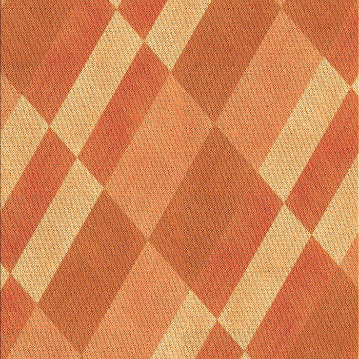 Patterned Orange Rug, pat3560org