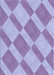 Patterned Medium Purple Rug, pat3561blu