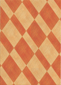 Machine Washable Transitional Orange Rug, wshpat3561org