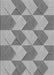 Patterned Cloud Gray Rug, pat3562gry