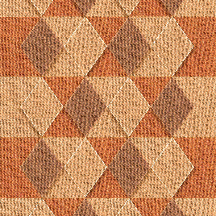 Machine Washable Transitional Orange Rug, wshpat3562org