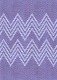 Machine Washable Transitional Purple Mimosa Purple Rug, wshpat3563blu