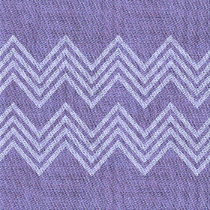 Round Patterned Purple Mimosa Purple Rug, pat3563blu