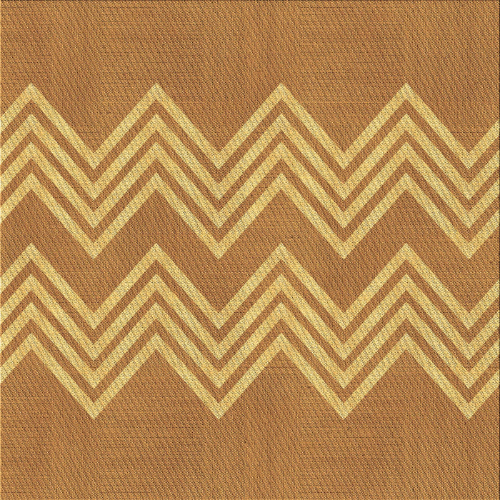 Round Patterned Sedona Brown Rug, pat3563brn