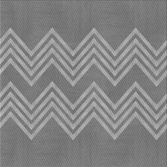 Round Patterned Gray Rug, pat3563gry