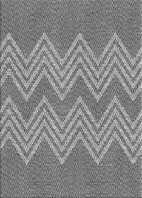 Machine Washable Transitional Gray Rug, wshpat3563gry