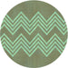 Square Machine Washable Transitional Fern Green Rug in a Living Room, wshpat3563lblu