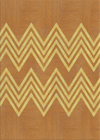 Machine Washable Transitional Orange Rug, wshpat3563