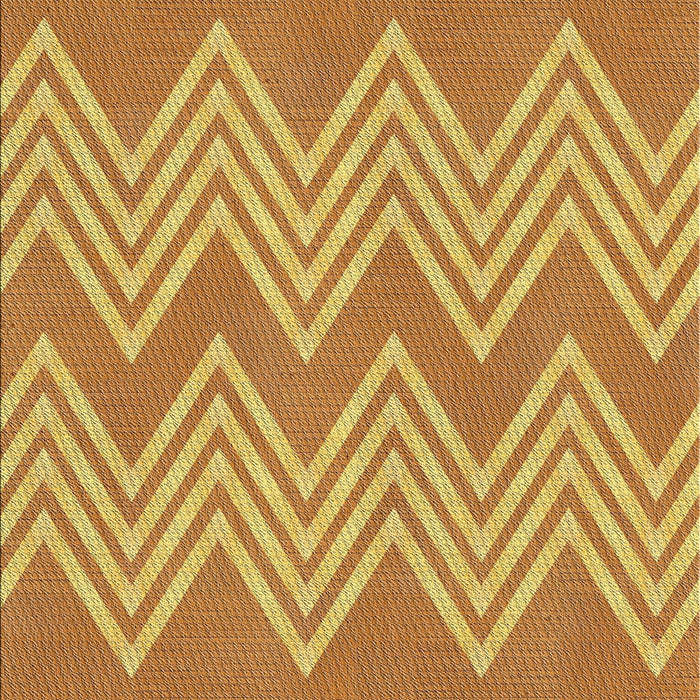 Patterned Orange Novelty Rug, pat3563