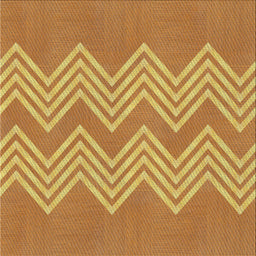 Sideview of Machine Washable Transitional Orange Rug, wshpat3563