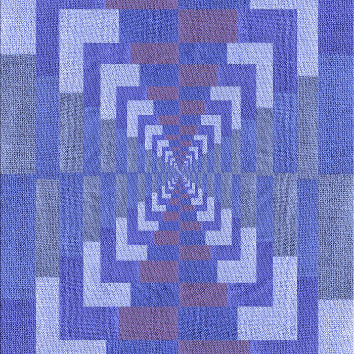 Patterned Sky Blue Rug, pat3564blu