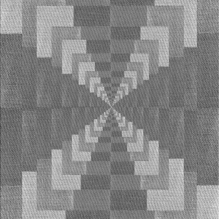 Patterned Ash Gray Rug, pat3564gry