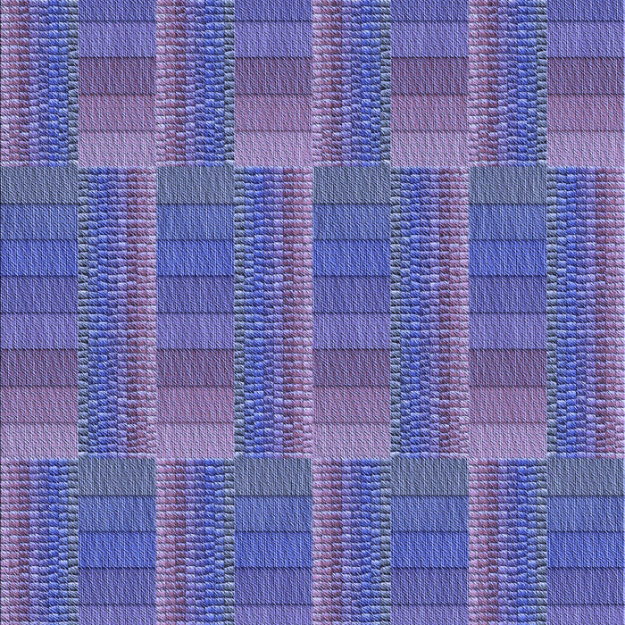 Patterned Deep Periwinkle Purple Rug, pat3565blu