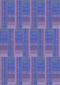 Machine Washable Transitional Deep Periwinkle Purple Rug, wshpat3565blu