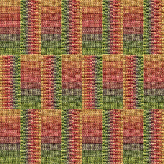 Round Patterned Red Rug, pat3565brn