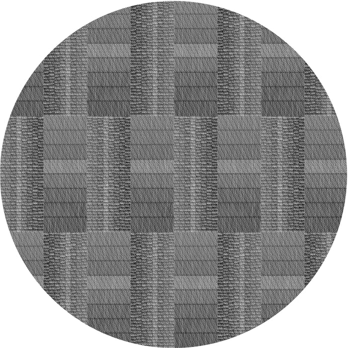 Square Machine Washable Transitional Gunmetal Gray Rug in a Living Room, wshpat3565gry