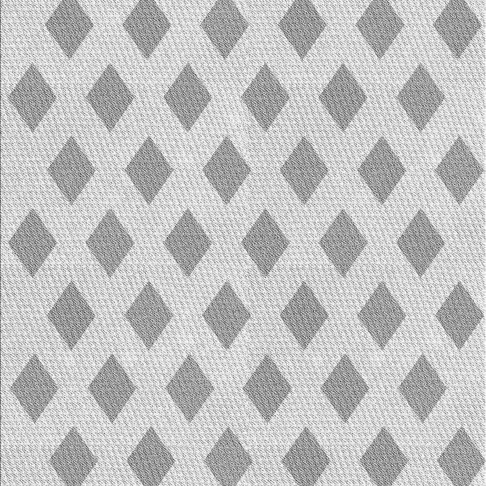 Patterned Platinum Gray Rug, pat3567gry