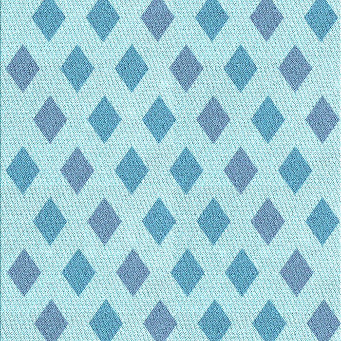 Patterned Electric Blue Rug, pat3567lblu