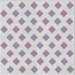 Square Patterned Lavender Purple Novelty Rug, pat3567