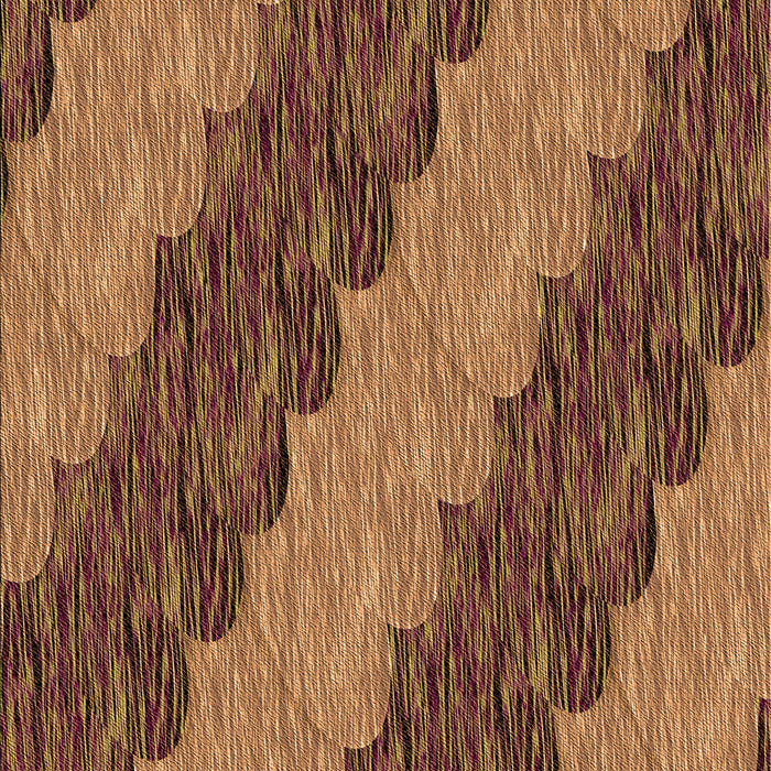 Patterned Red Brown Rug, pat3568org