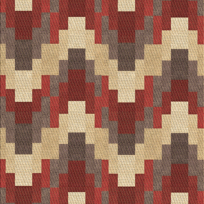 Patterned Brown Sand Brown Rug, pat3569brn