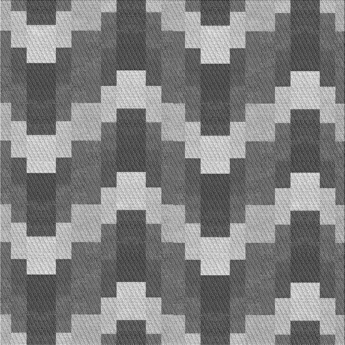 Round Machine Washable Transitional Dark Gray Rug, wshpat3569gry