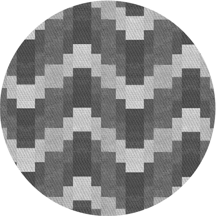 Square Machine Washable Transitional Dark Gray Rug in a Living Room, wshpat3569gry