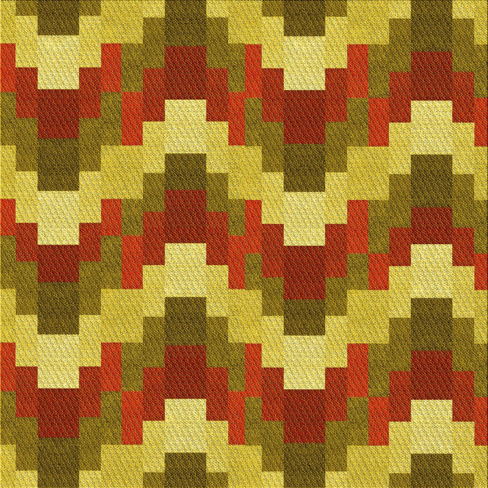 Round Patterned Mahogany Brown Rug, pat3569yw