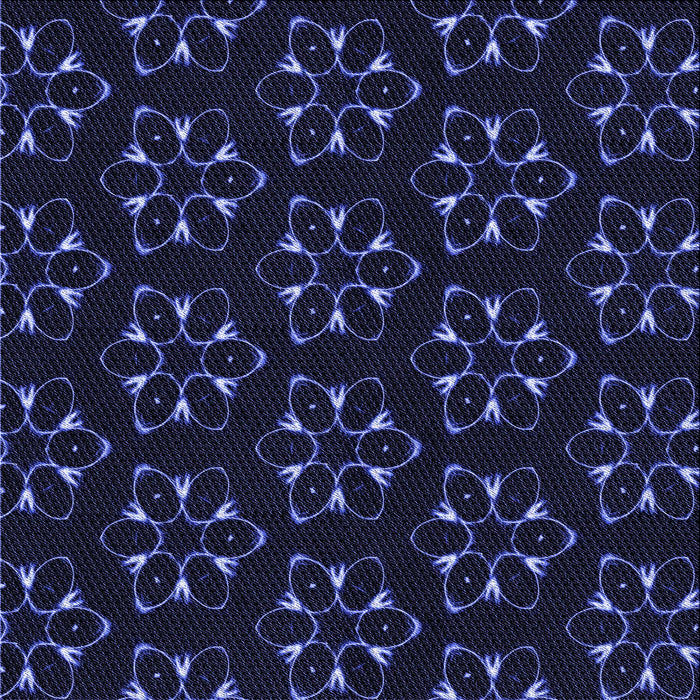 Round Machine Washable Transitional Deep Periwinkle Purple Rug, wshpat357blu