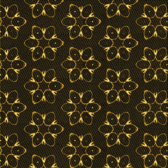 Round Machine Washable Transitional Black Rug, wshpat357yw