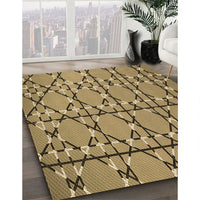 Patterned Red Brown Rug, pat3570brn