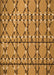 Patterned Mahogany Brown Rug, pat3570org