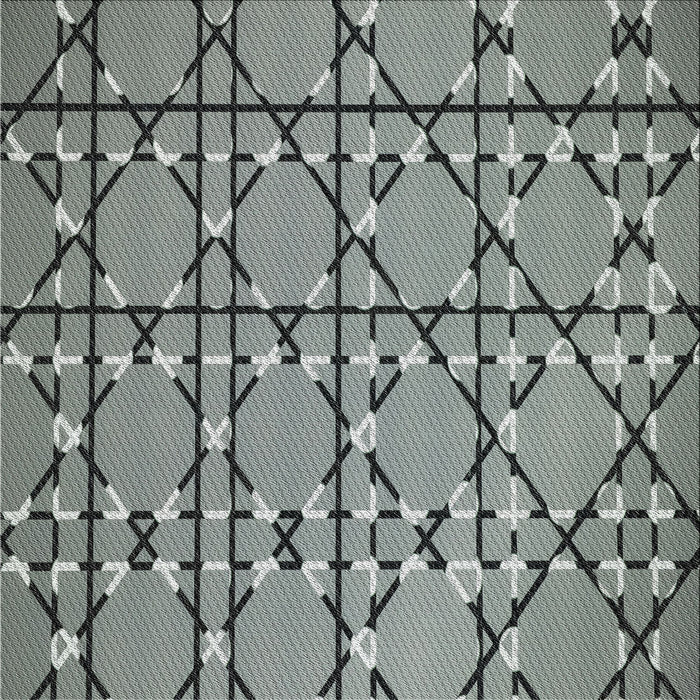 Sideview of Machine Washable Transitional Gray Rug, wshpat3570