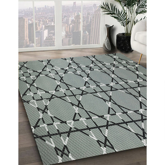 Machine Washable Transitional Gray Rug in a Family Room, wshpat3570