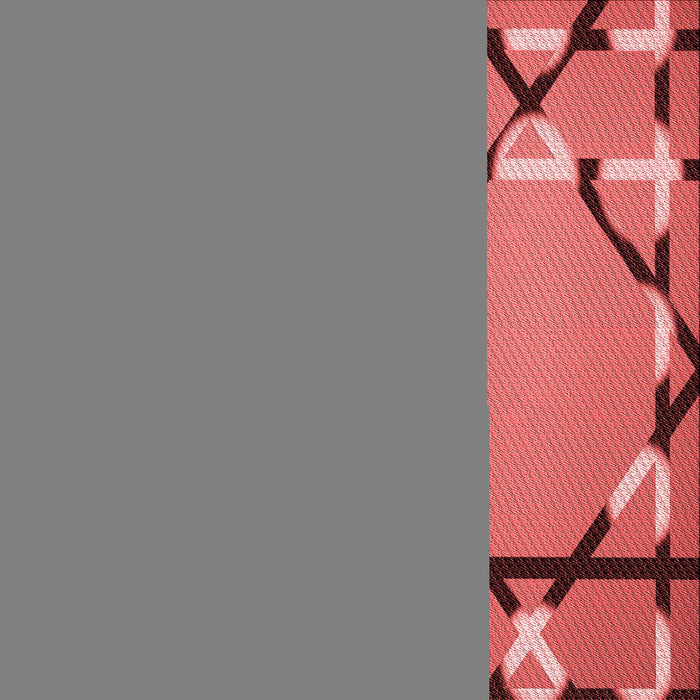 Round Patterned Red Rug, pat3571rd