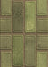 Patterned Brass Green Rug, pat3572brn