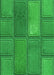 Patterned Green Rug, pat3572grn