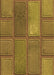 Patterned Dark Bronze Brown Rug, pat3572org