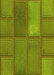 Patterned Pistachio Green Rug, pat3572yw