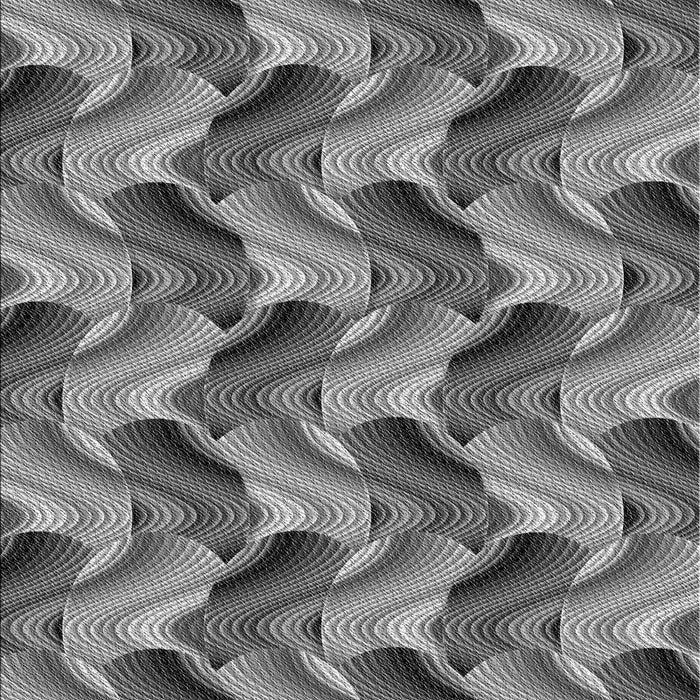 Patterned Dark Gray Rug, pat3573gry