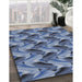 Machine Washable Transitional Blue Rug in a Family Room, wshpat3573