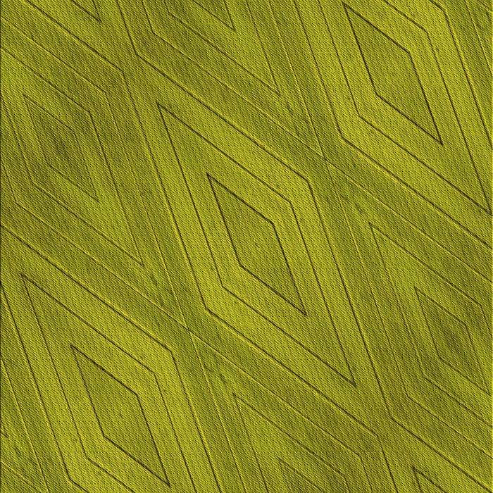 Machine Washable Transitional Green Rug, wshpat3574yw