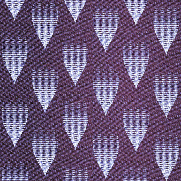 Patterned Plum Purple Rug, pat3576blu