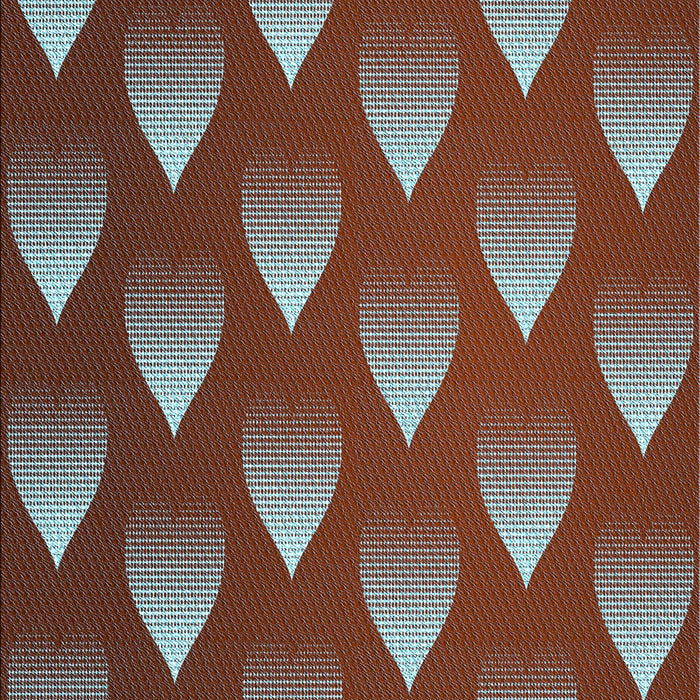 Patterned Gray Rug, pat3576lblu