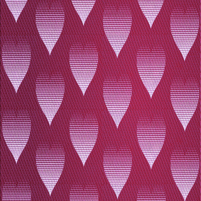 Patterned Crimson Red Rug, pat3576pur