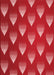 Patterned Red Rug, pat3576rd