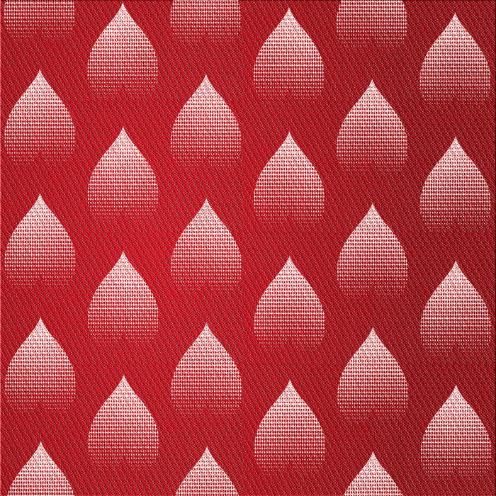 Round Machine Washable Transitional Red Rug, wshpat3576rd