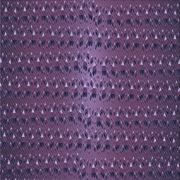 Round Machine Washable Transitional Plum Purple Rug, wshpat3577blu