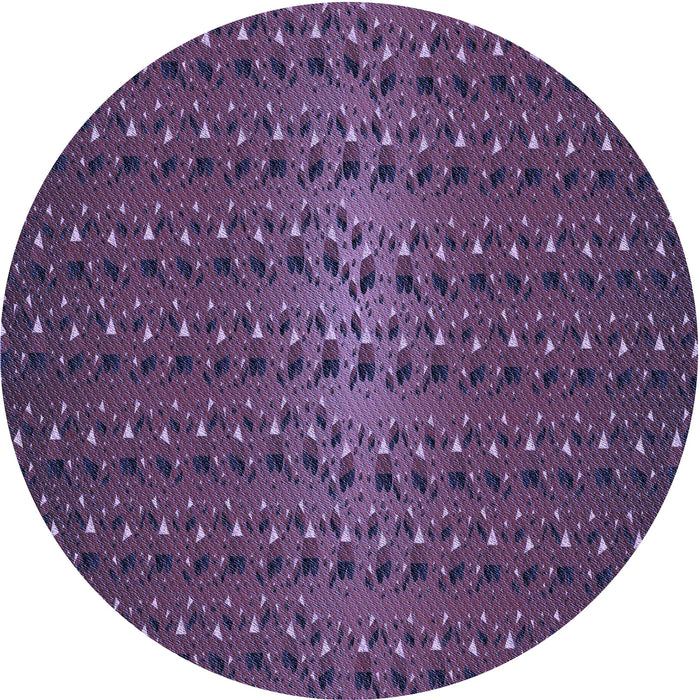 Square Machine Washable Transitional Plum Purple Rug in a Living Room, wshpat3577blu