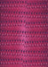 Patterned Medium Violet Red Pink Rug, pat3577pur